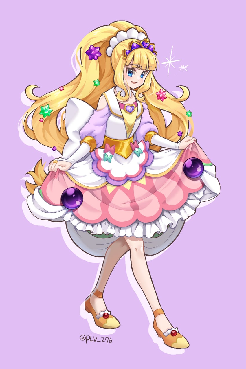 kasai amane and cure finale (precure and 1 more) drawn by plv_276
