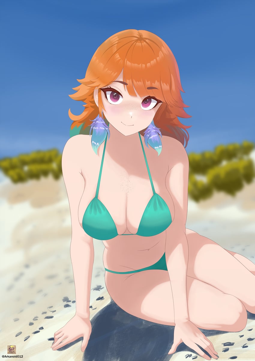 takanashi kiara (hololive and 1 more) drawn by arkanoid012