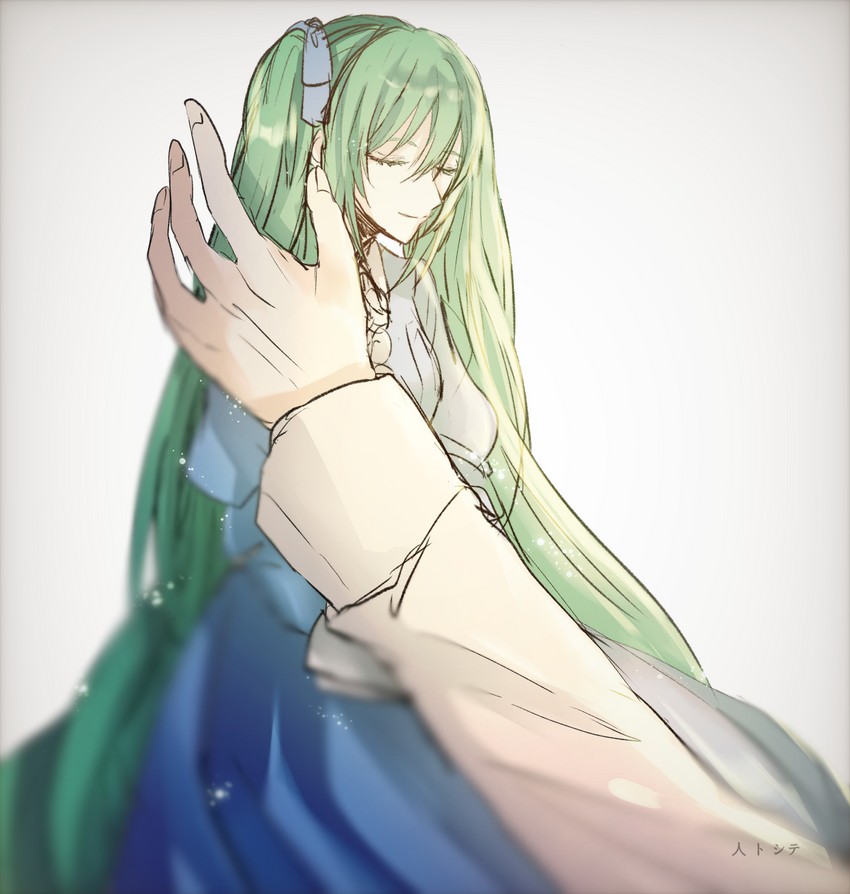 hatsune miku, gallerian marlon, clockworker's doll, and houtei no nushi (vocaloid and 2 more) drawn by warabi_(danngo-mitarasi)