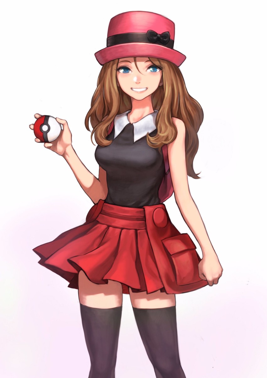 serena (pokemon and 1 more) drawn by jun_(navigavi)