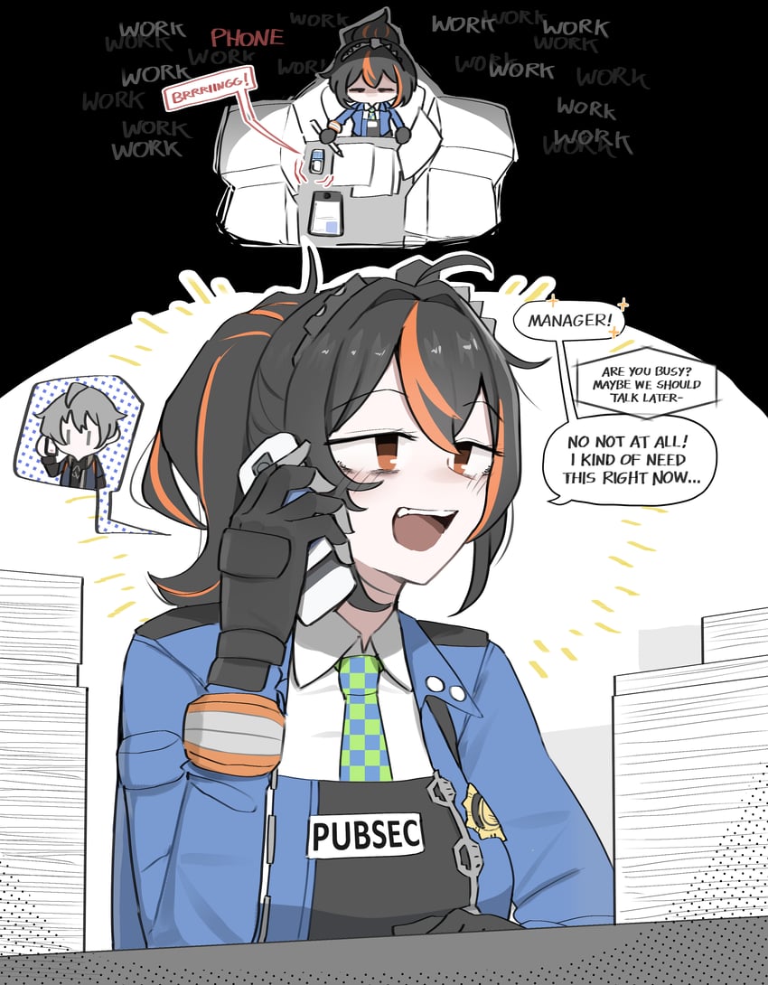 wise and zhu yuan (zenless zone zero) drawn by mata_(matasoup)