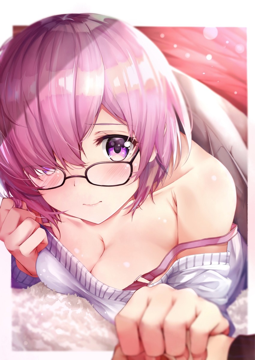 mash kyrielight (fate and 1 more) drawn by rouka_(akatyann)