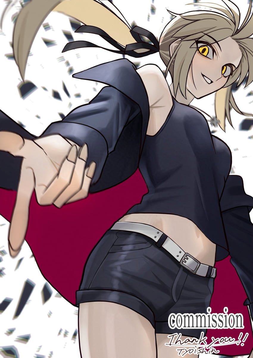 artoria pendragon and saber alter (fate and 1 more) drawn by shintyoi2