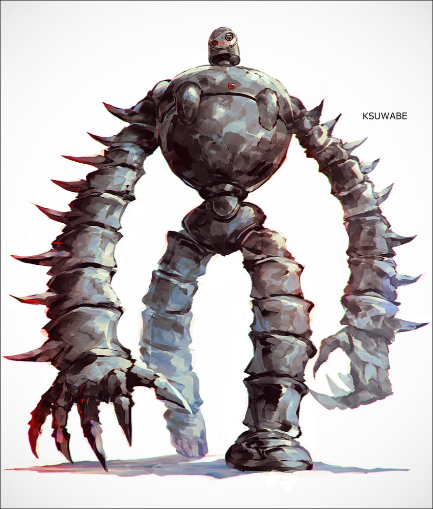laputa robot (tenkuu no shiro laputa) drawn by k-suwabe