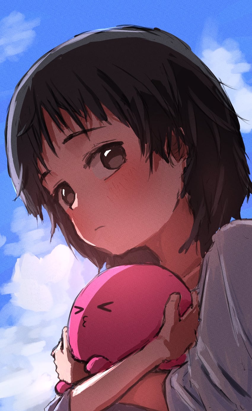 kuze shizuka and takopii (takopii no genzai) drawn by hiiragi_sutalu