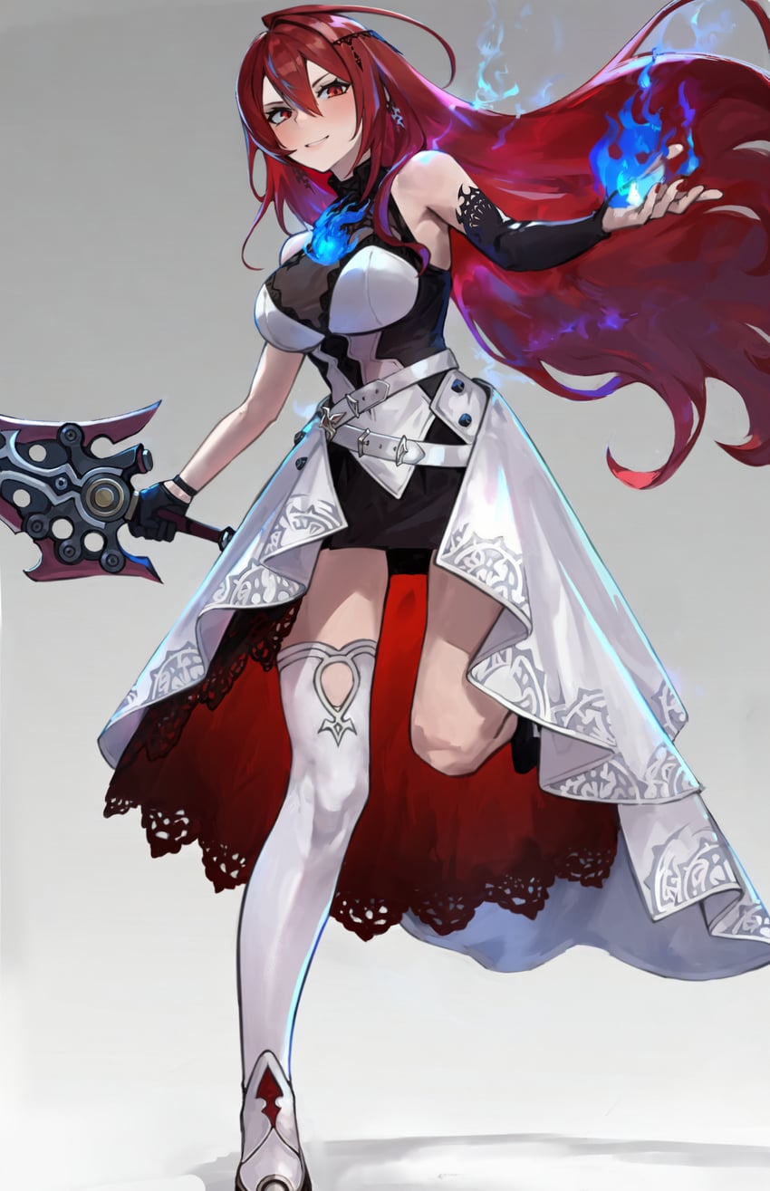 elizabeth rose bloodflame (hololive and 1 more) drawn by maro2ki3