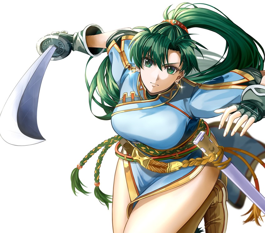lyn (fire emblem and 1 more) drawn by delsaber