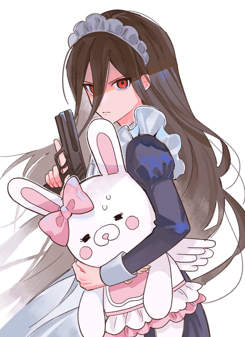 kamukura izuru and usami (danganronpa and 1 more) drawn by hatemadeimym