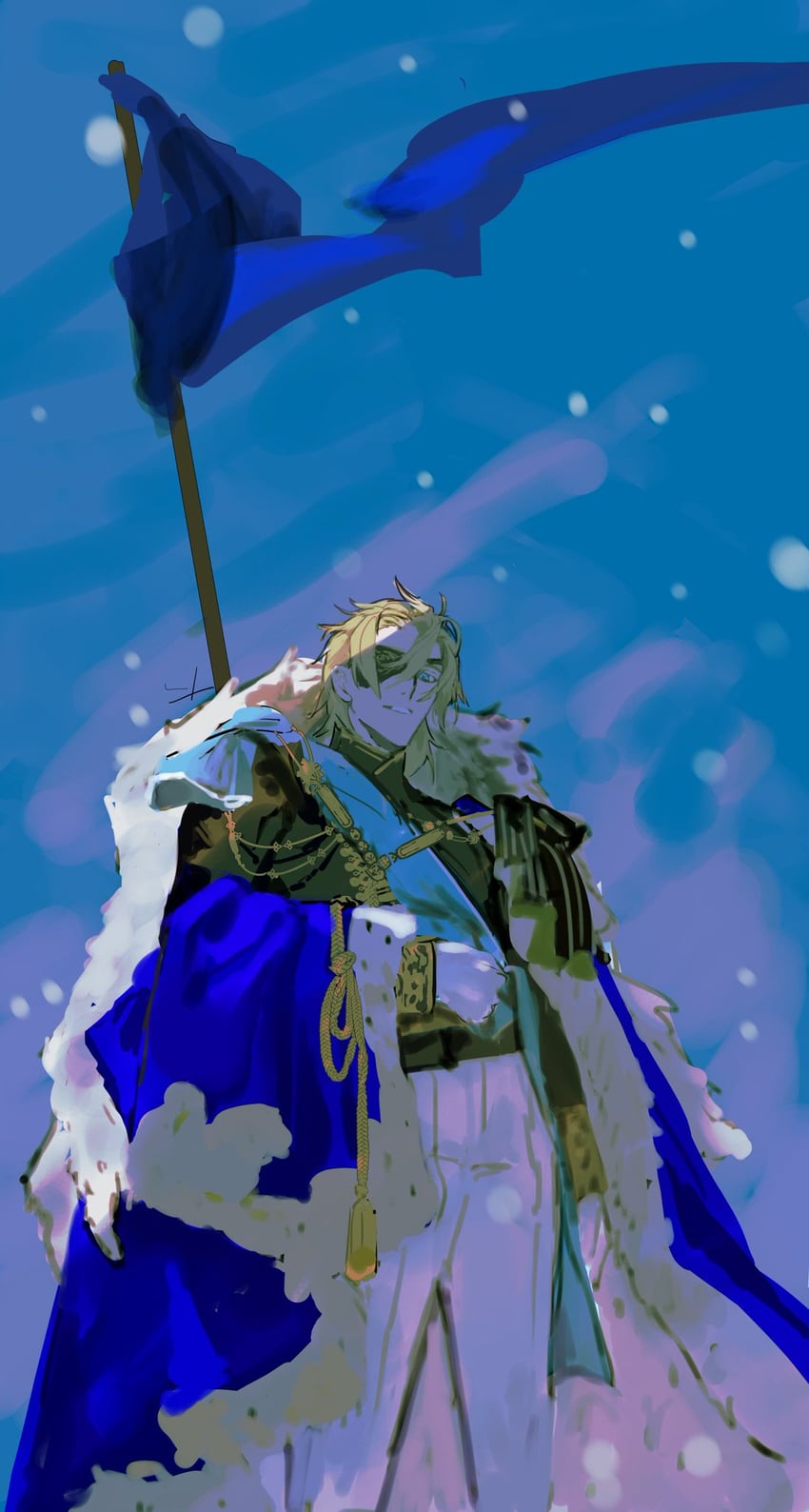 dimitri alexandre blaiddyd (fire emblem and 1 more) drawn by matoba_(ga6life)