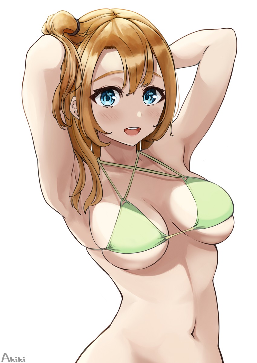 kosaka honoka (love live! and 1 more) drawn by akiki_(kiki)