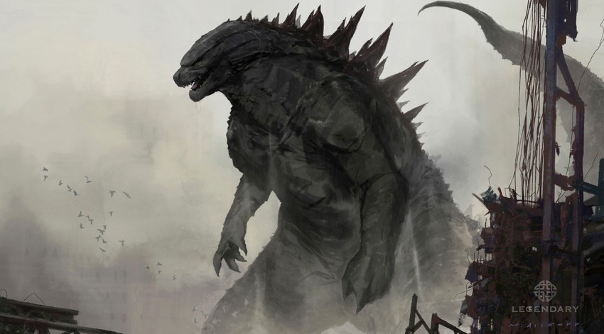 godzilla (monsterverse and 2 more) drawn by matt_allsopp
