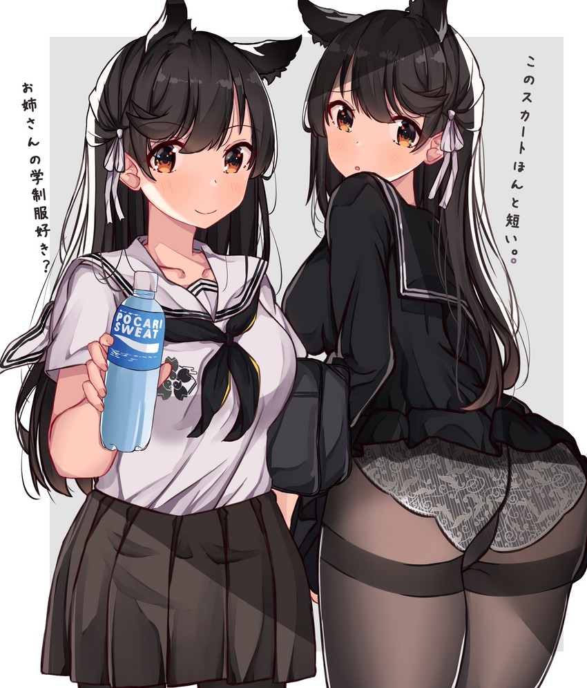 atago (azur lane) drawn by norazura