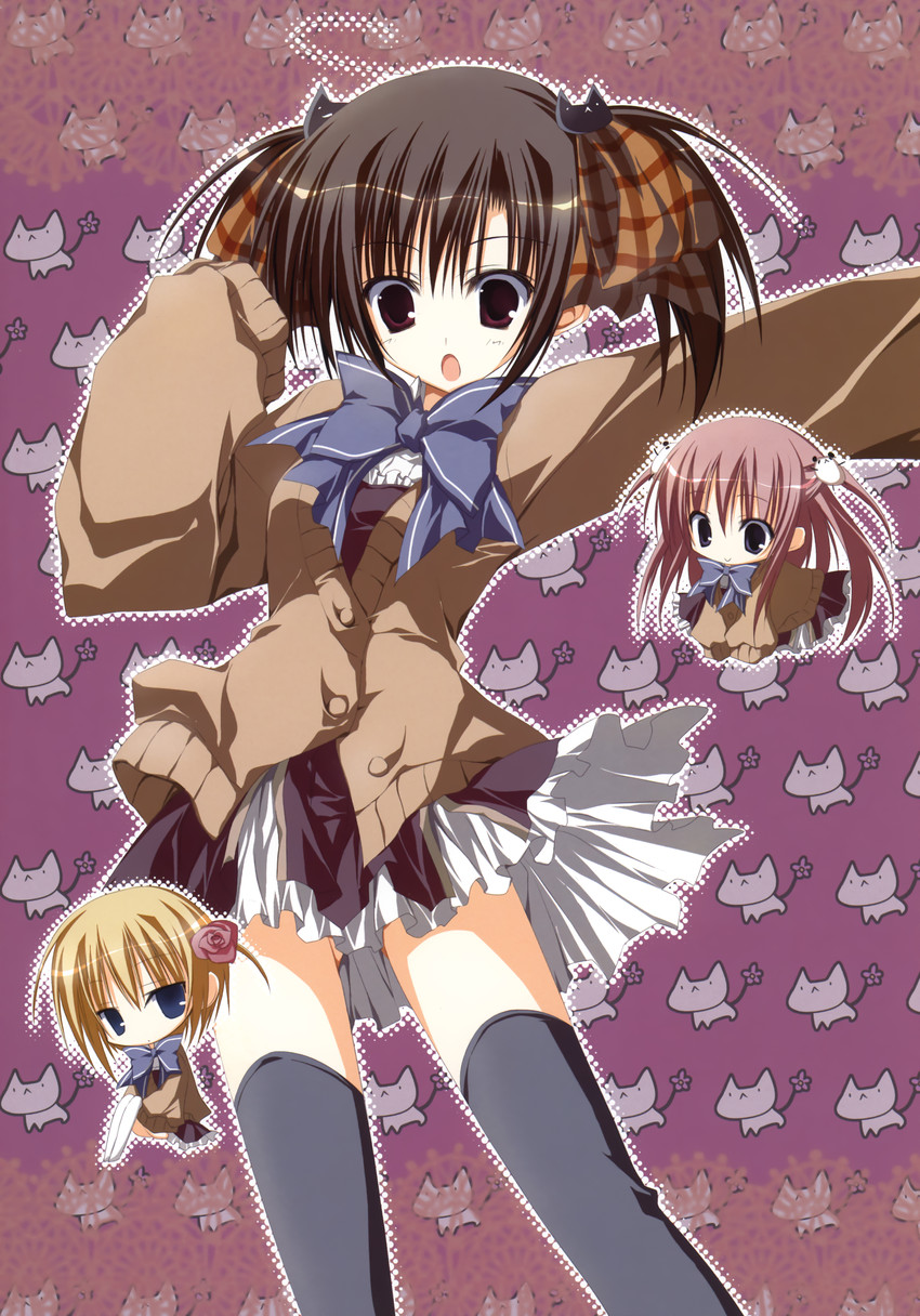 todayama kyouko, hanamori hakata, and hiromatsu rikei (ebiten) drawn by inugami_kira
