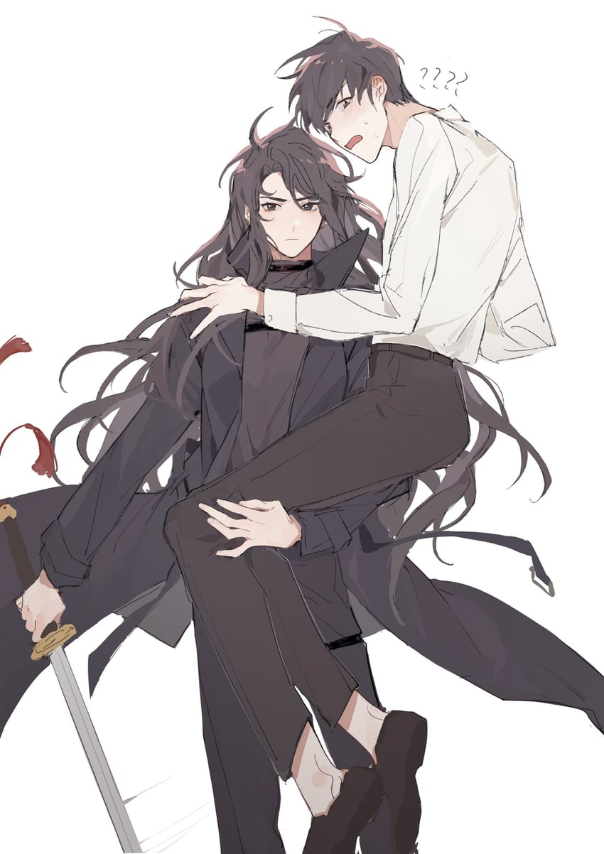 kim dokja and yoo joonghyuk (omniscient reader's viewpoint) drawn by xiluo0207
