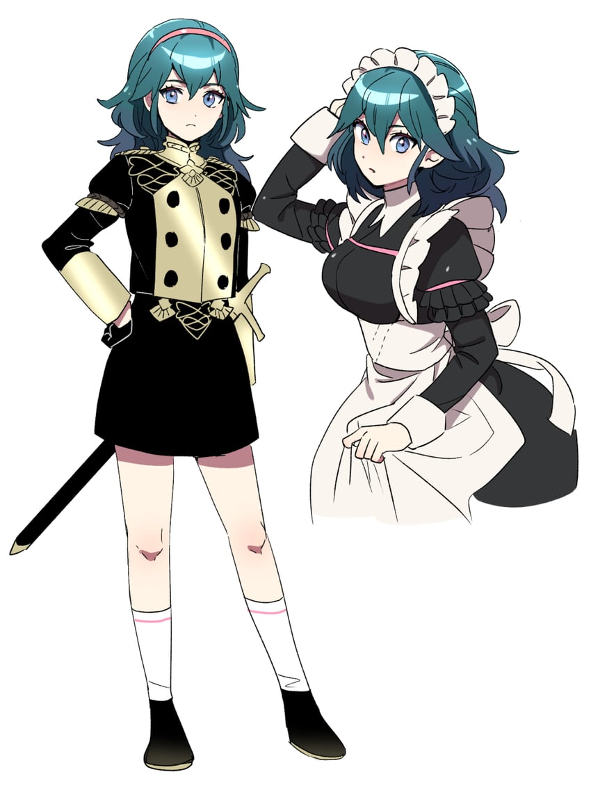 female byleth (fire emblem and 1 more) drawn by dede_(qwea_00000)
