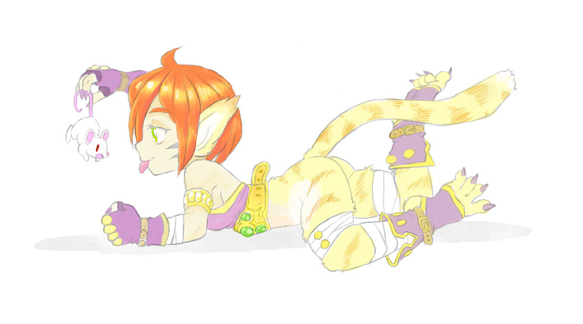 katt (breath of fire and 1 more) drawn by drawfag