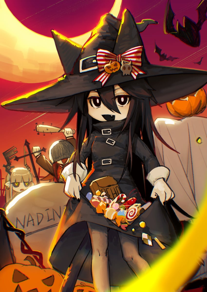kurotsuno, chlomaki, and met (funamusea and 2 more) drawn by duuuust_w
