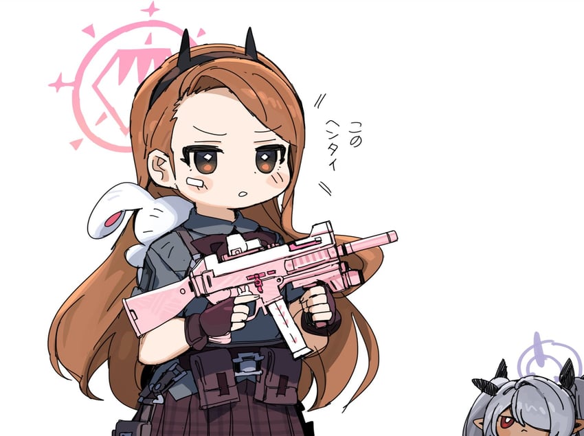 minase iori and iori (blue archive and 1 more) drawn by spawnfoxy