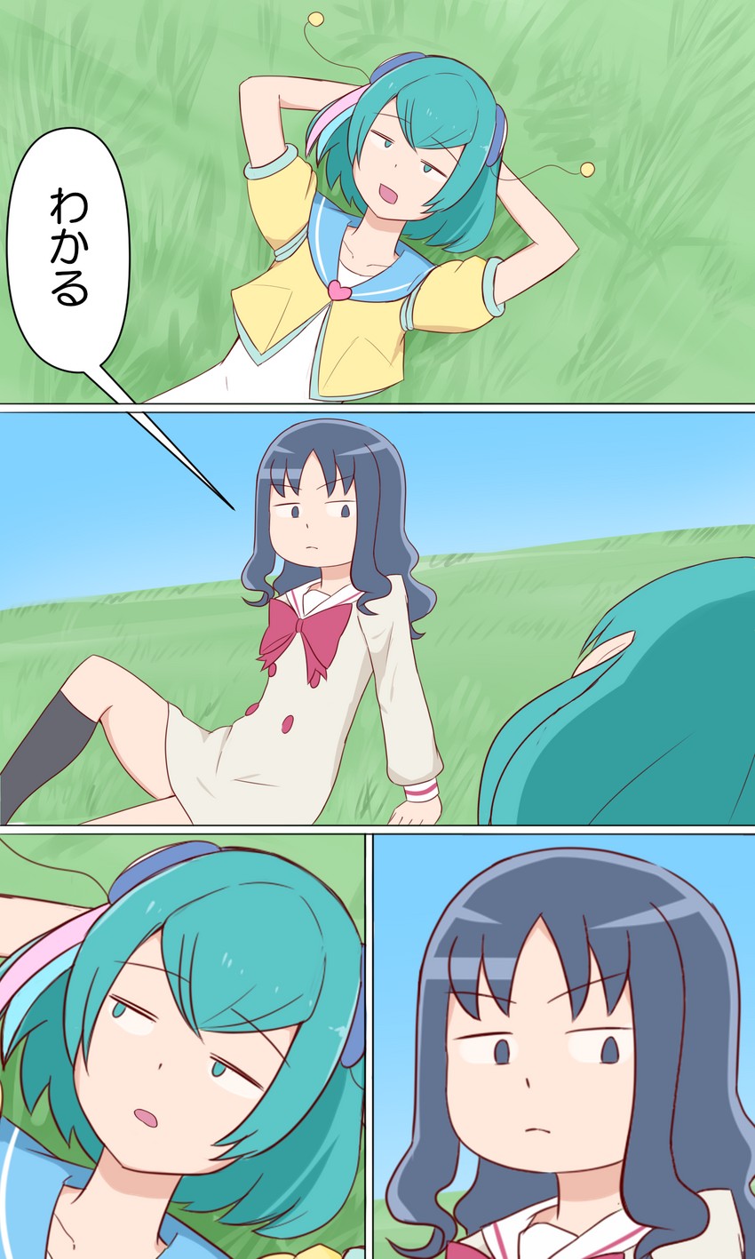 kurumi erika and hagoromo lala (precure and 2 more) drawn by unpale