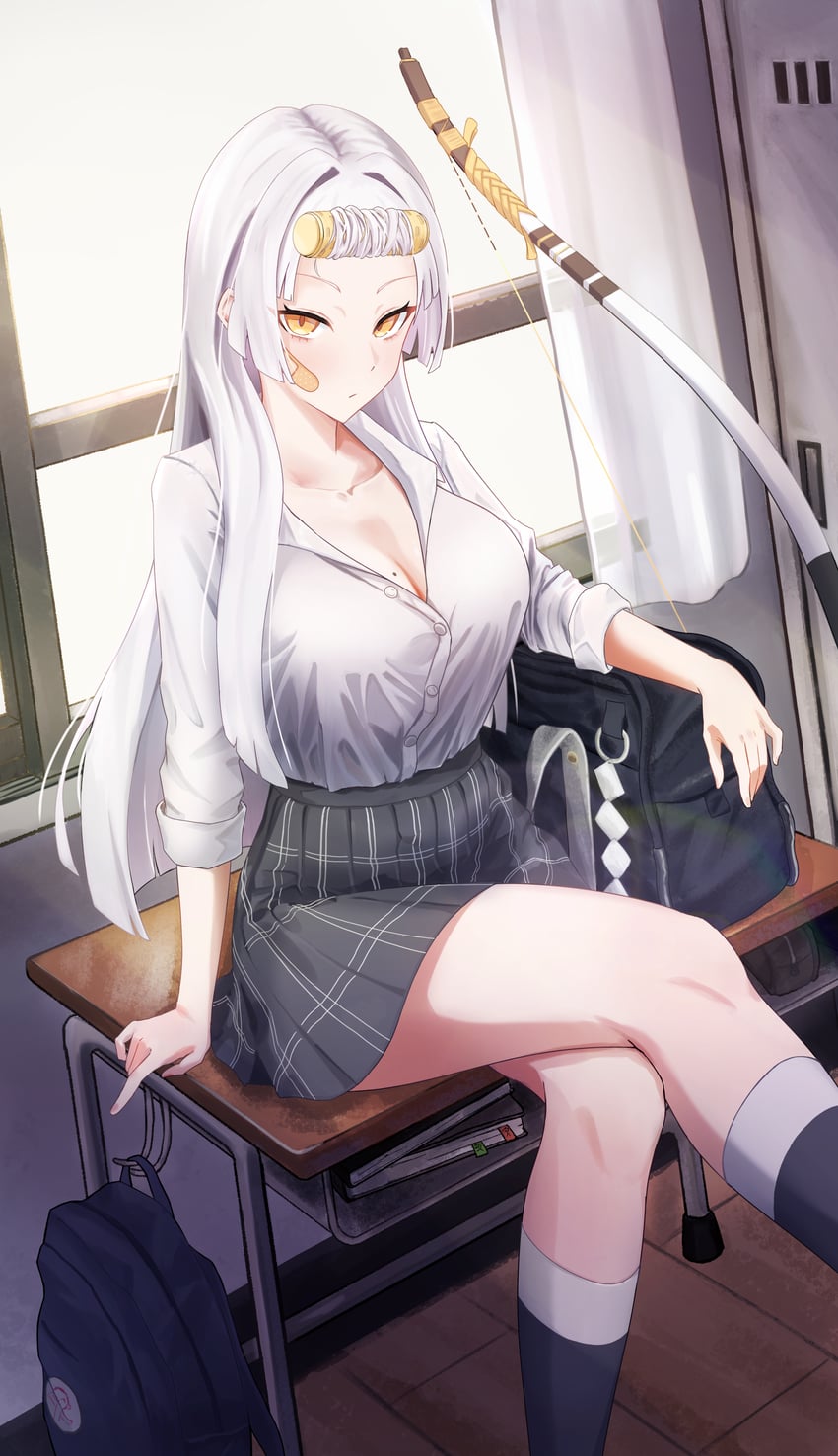minami rio (black survival and 1 more) drawn by schoppi_0731