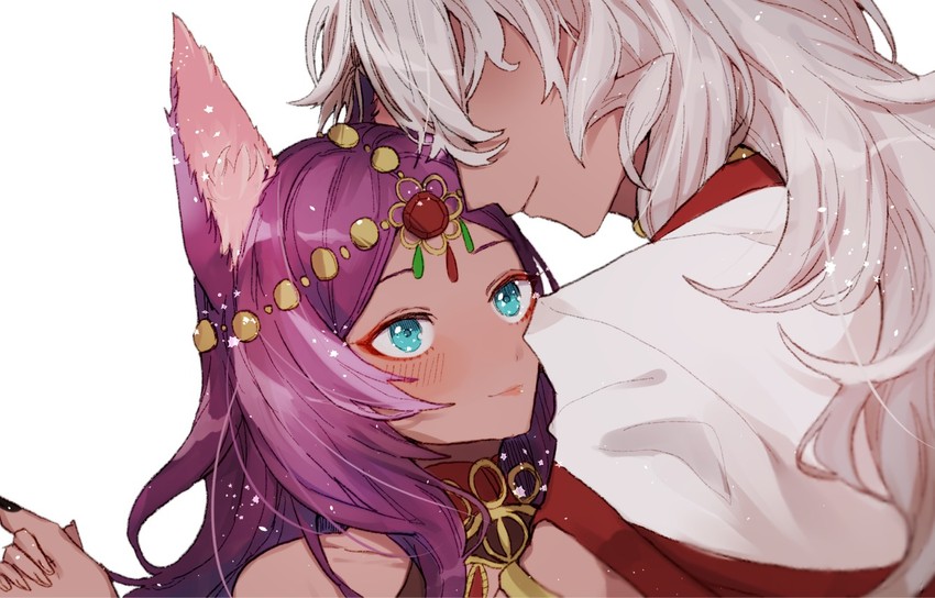 queen of sheba and solomon (fate and 1 more) drawn by kamiemonsan