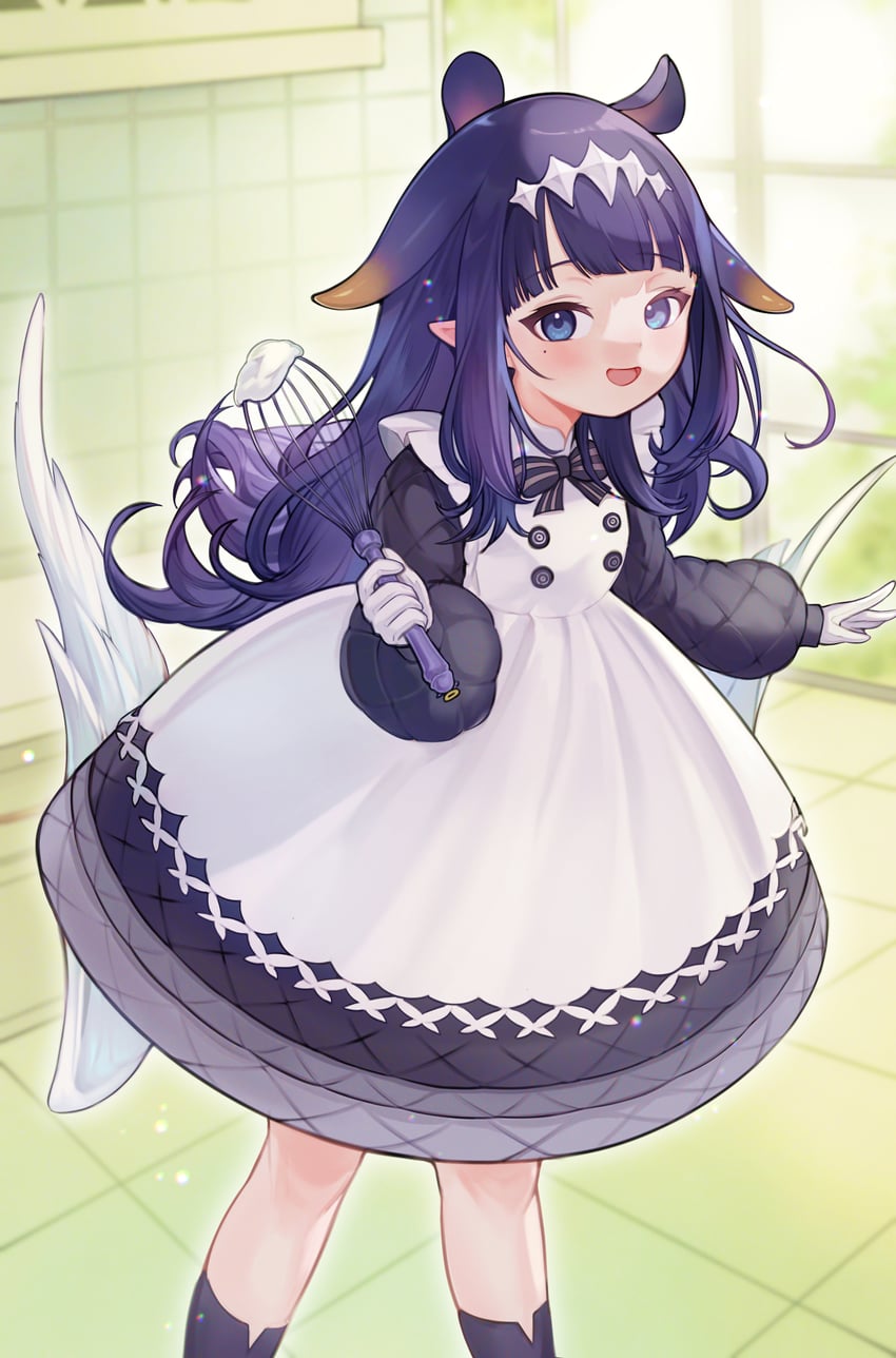 ninomae ina'nis (hololive and 1 more) drawn by senada37
