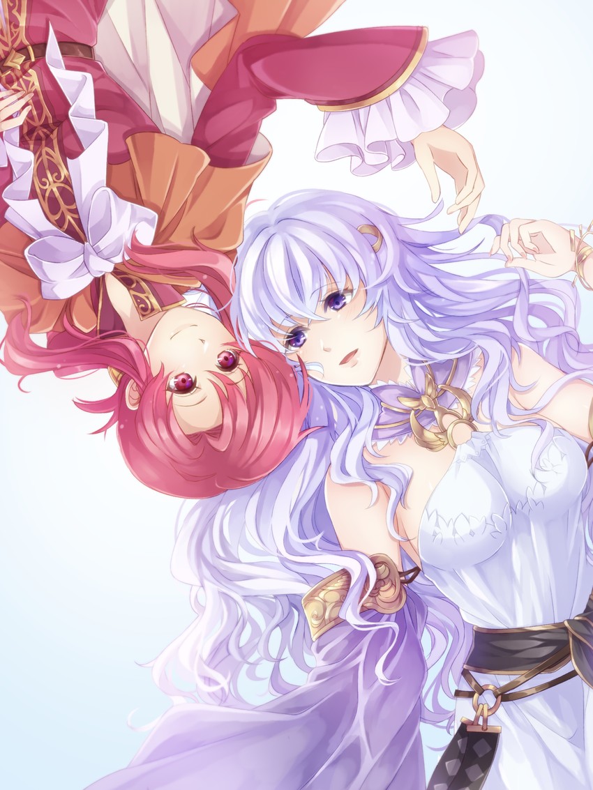 deirdre and ethlyn (fire emblem and 1 more) drawn by melka_(elyss-abyss)