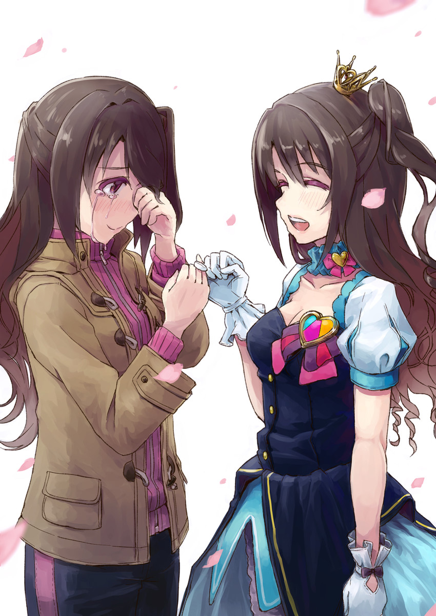 shimamura uzuki (idolmaster and 1 more) drawn by kusugi_tai
