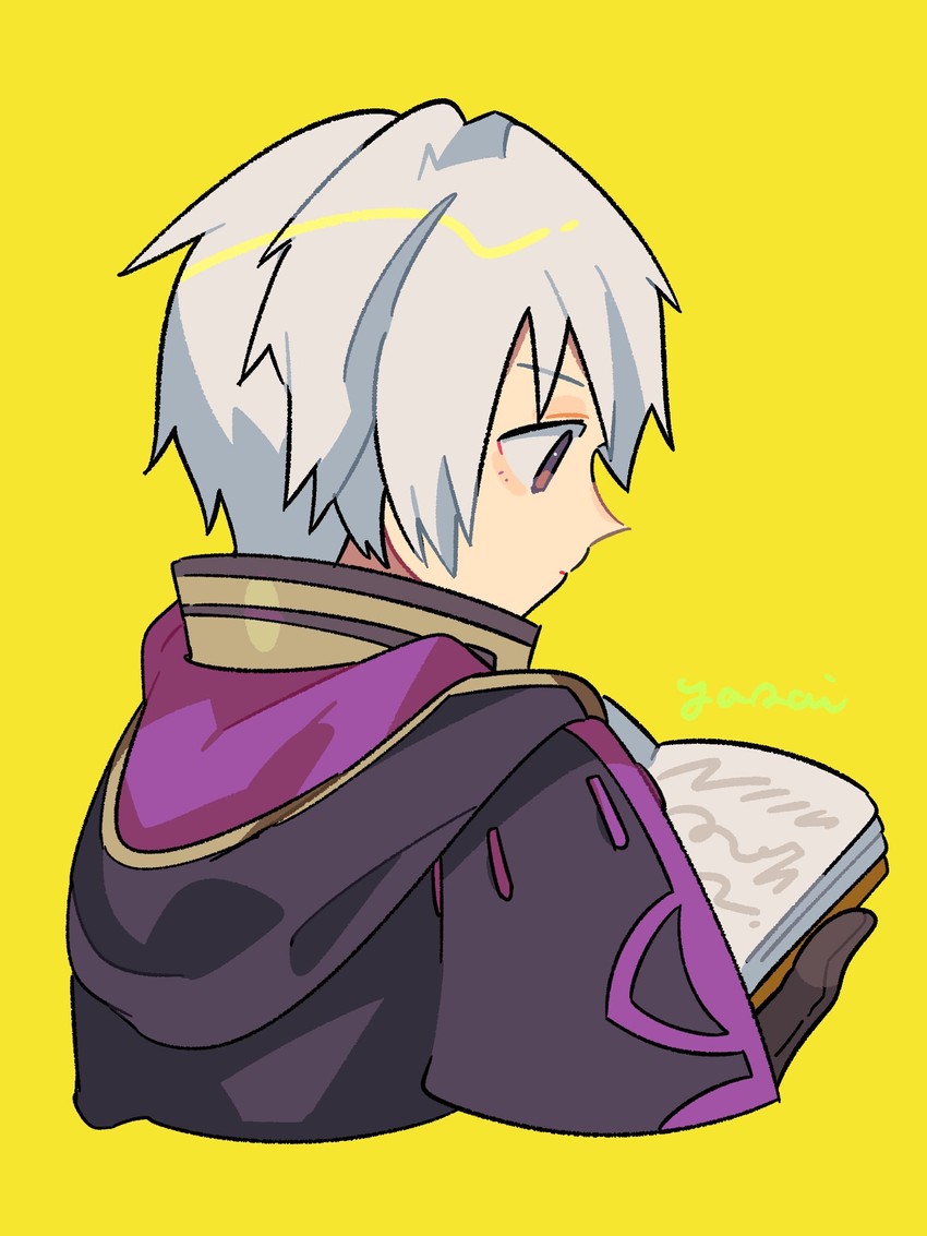 male robin (fire emblem and 2 more) drawn by yasaikakiage