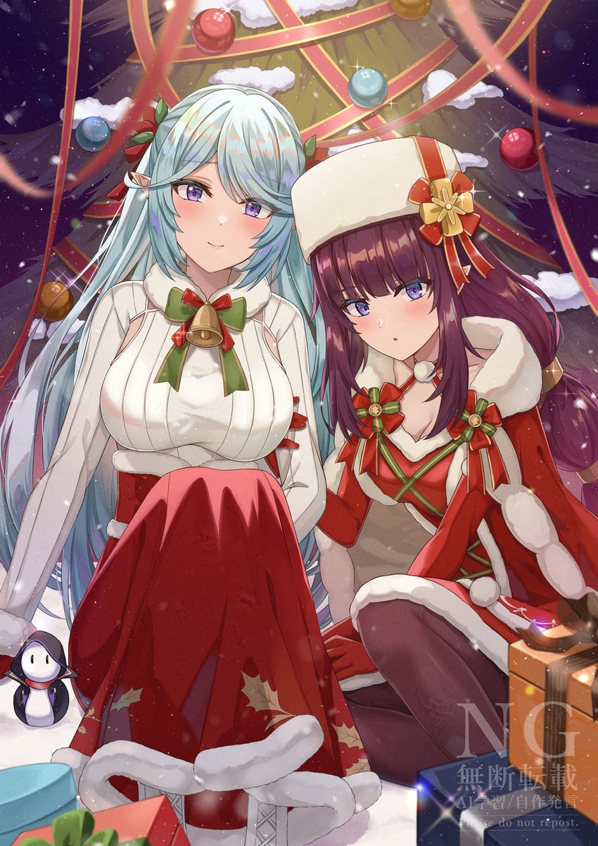 epsilon and eta (kage no jitsuryokusha ni naritakute!) drawn by matsumoto_yuu