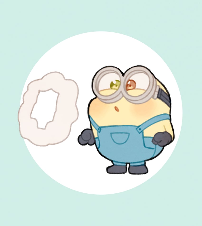 minion and bob (despicable me and 1 more) drawn by ake_blood
