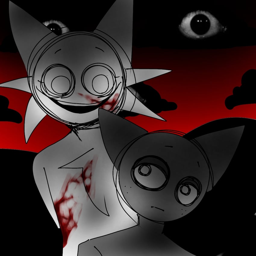 wenda and gray (incredibox and 1 more) drawn by fatalkillersans