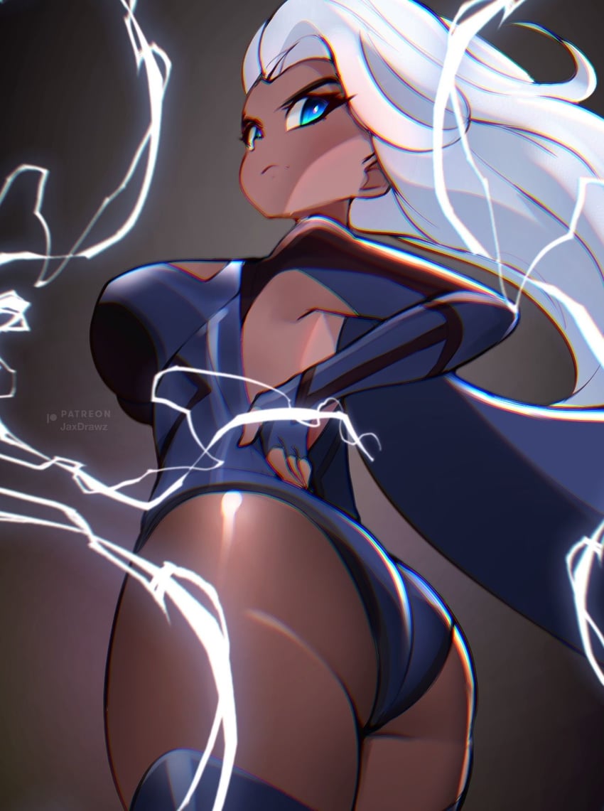 storm (marvel and 2 more) drawn by jaxdrawz