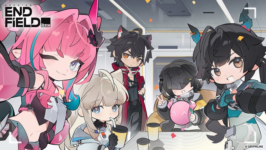 perlica, endministrator, female endministrator, chen qianyu, yvonne, and 1 more (arknights and 1 more)