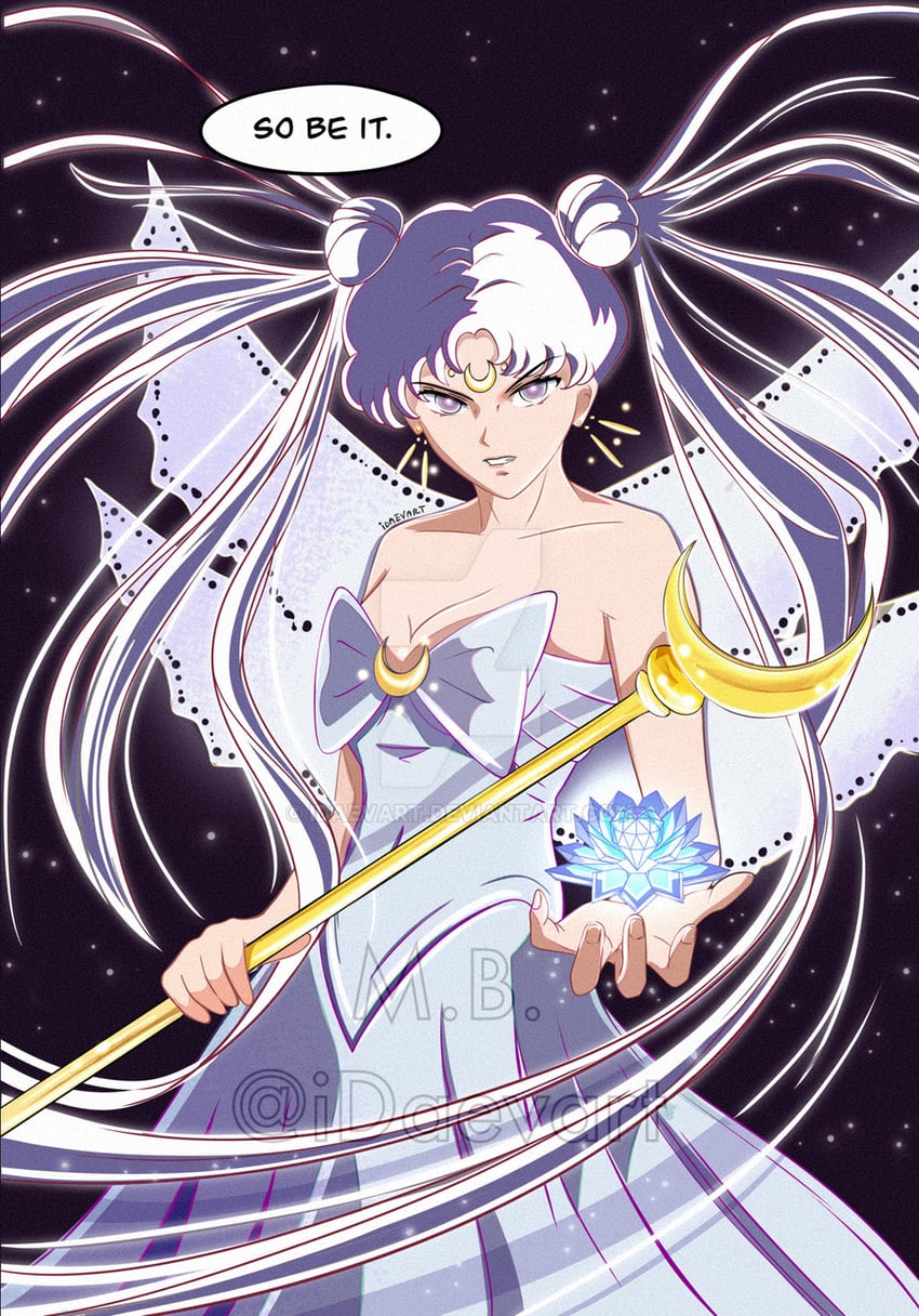 queen serenity (bishoujo senshi sailor moon) drawn by idaevart