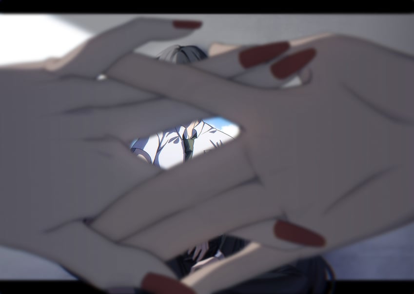 hinata hajime and kamukura izuru (danganronpa and 1 more) drawn by ziling