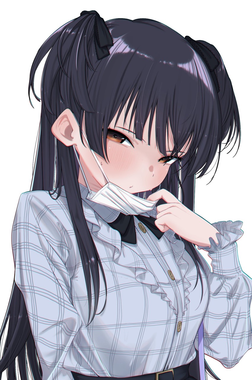 mayuzumi fuyuko (idolmaster and 1 more) drawn by bouen