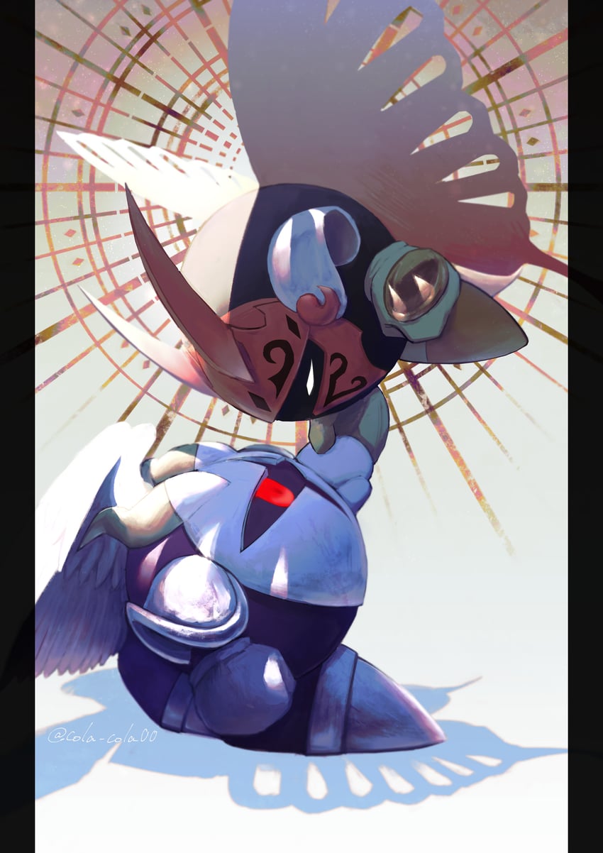 morpho knight and galacta knight (kirby and 1 more) drawn by cola_cola00