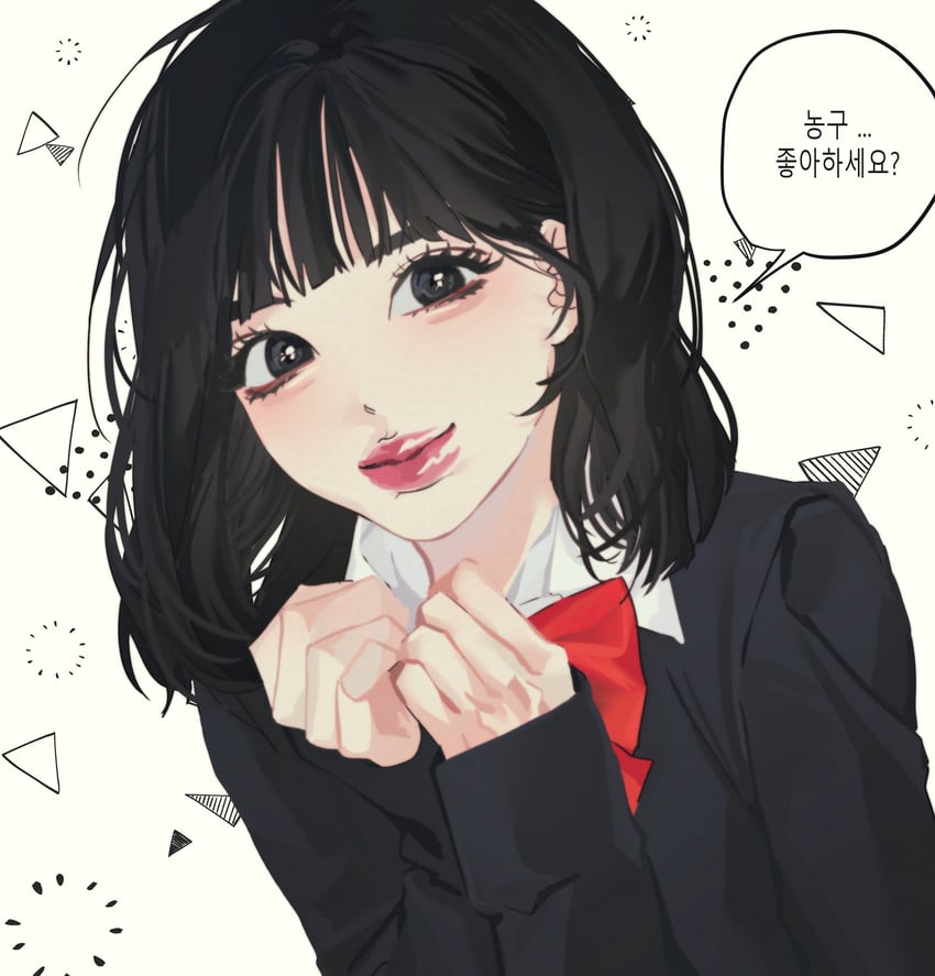 eunha and akagi haruko (real life and 3 more) drawn by b_xbnh