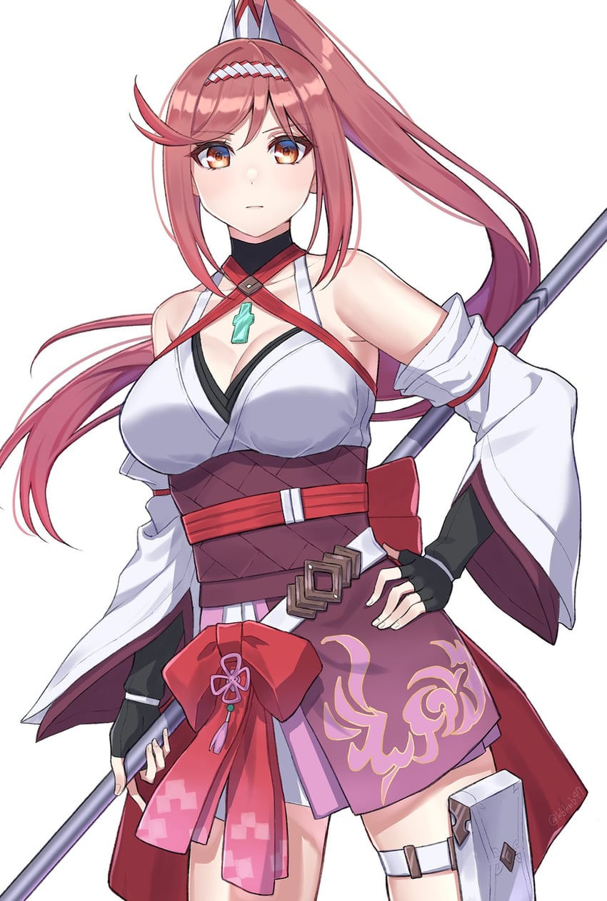 glimmer (xenoblade chronicles and 2 more) drawn by shinae