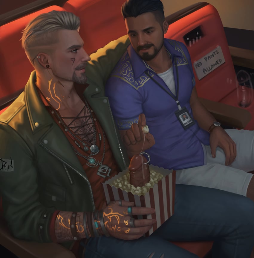 vittorio toscano and jonah vasquez (dead by daylight) drawn by phindraws