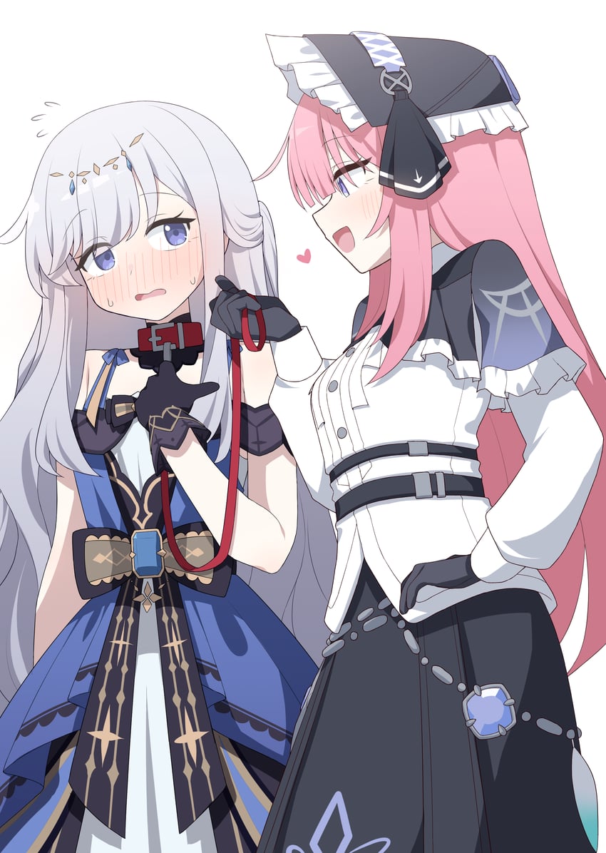 adina savic and charlotte (black survival and 1 more) drawn by hagoonha