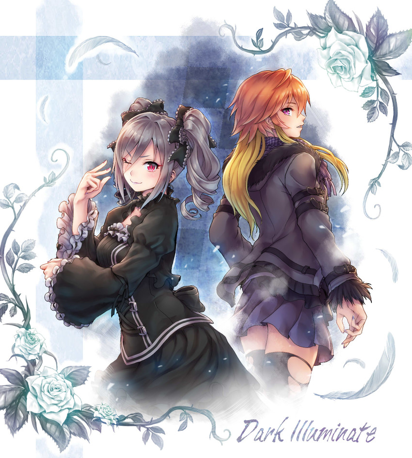 kanzaki ranko and ninomiya asuka (idolmaster and 1 more) drawn by toshi