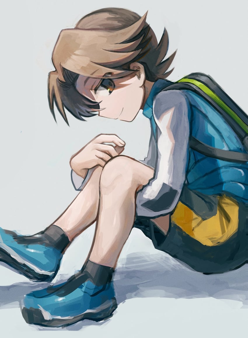 hub hikari (mega man and 1 more) drawn by m0gaku