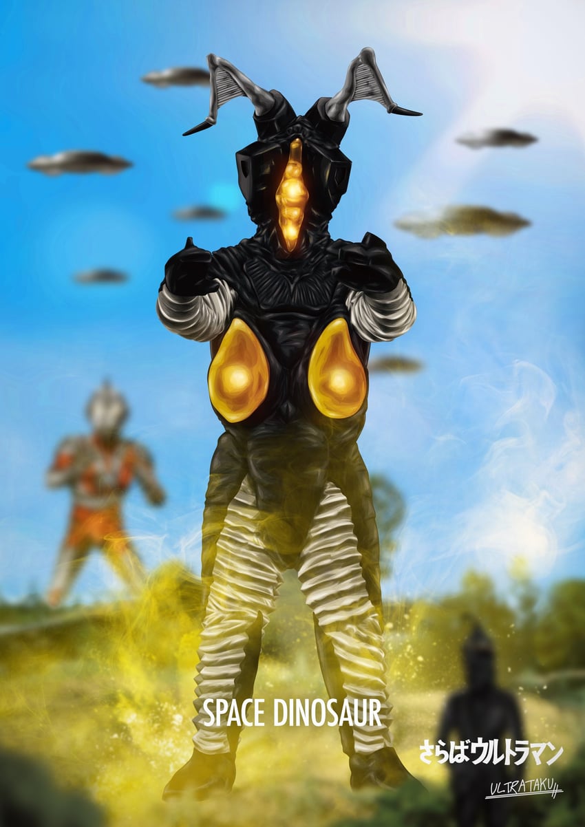 ultraman, zetton, and zetton seijin (ultra series and 1 more) drawn by ultrataku
