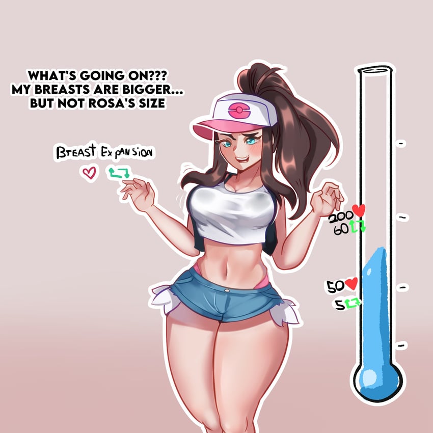hilda (pokemon and 1 more) drawn by yukimaruvs