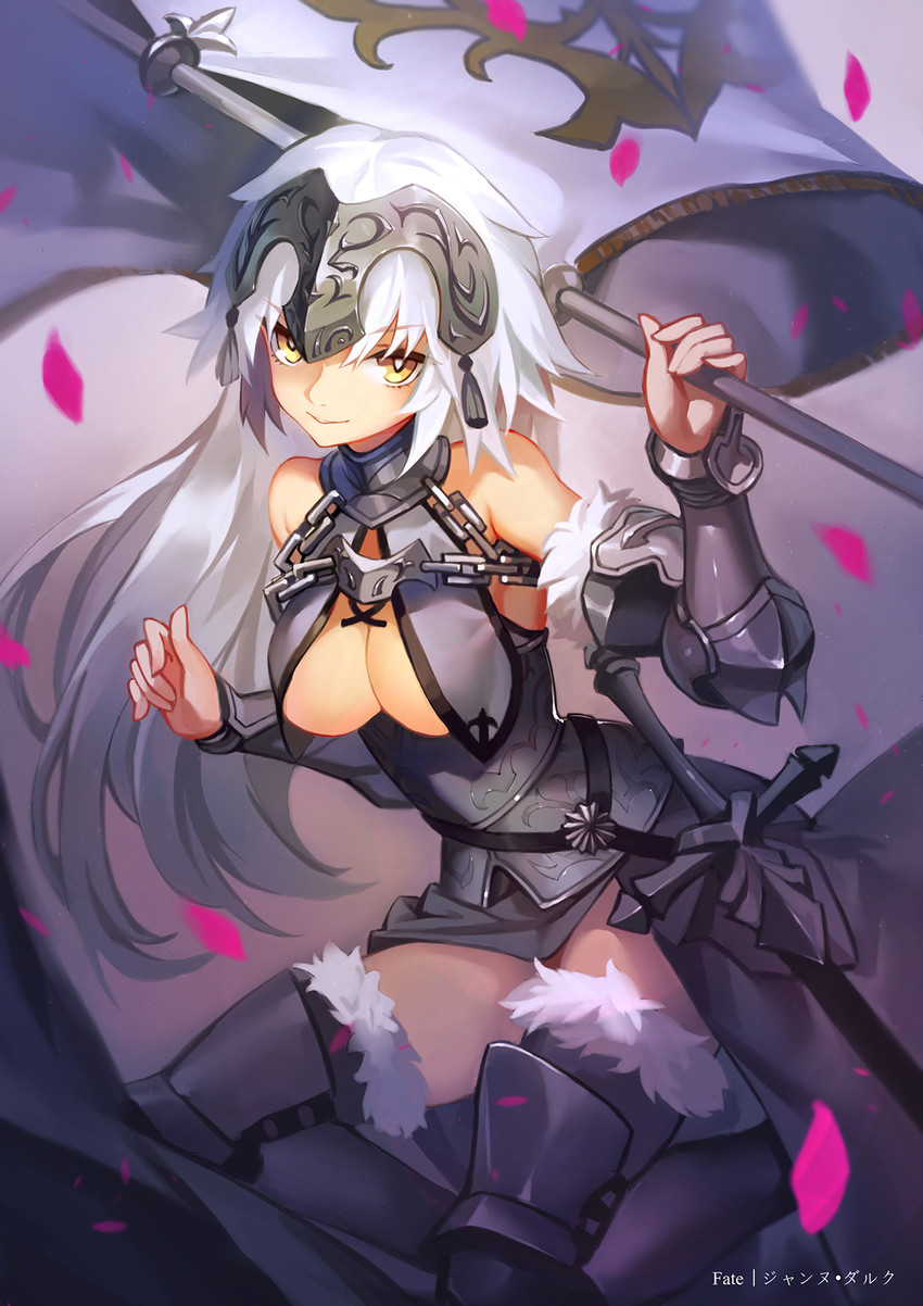 jeanne d'arc alter (fate and 1 more) drawn by felix_(felix901123)