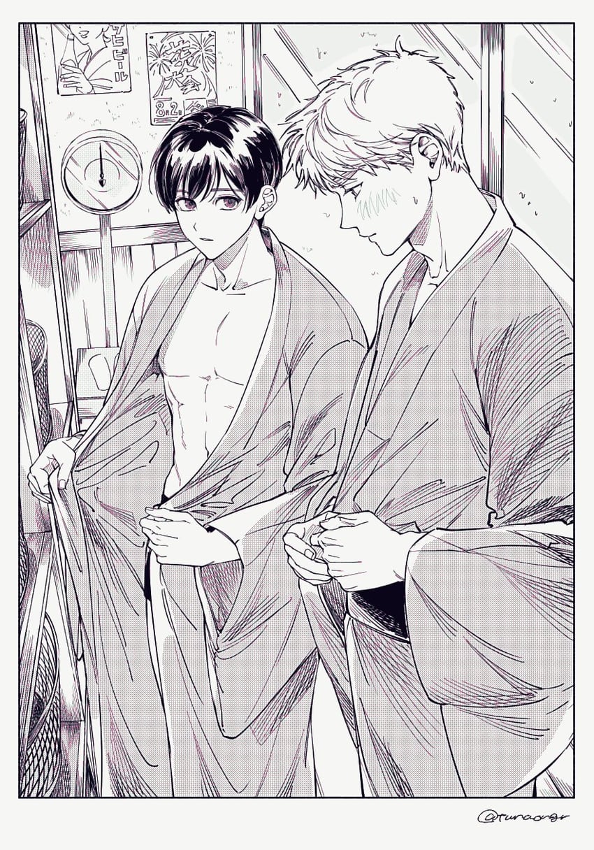 united kingdom and japan (axis powers hetalia) drawn by tunaongr