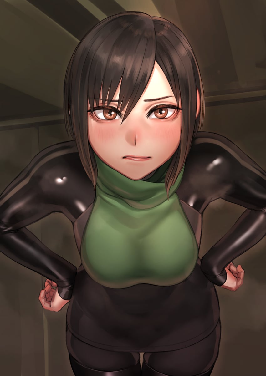 yuffie kisaragi (final fantasy and 1 more) drawn by kilye_kairi