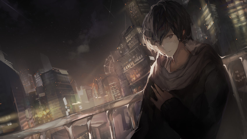 amamiya ren (persona and 1 more) drawn by ori_(momonimo)